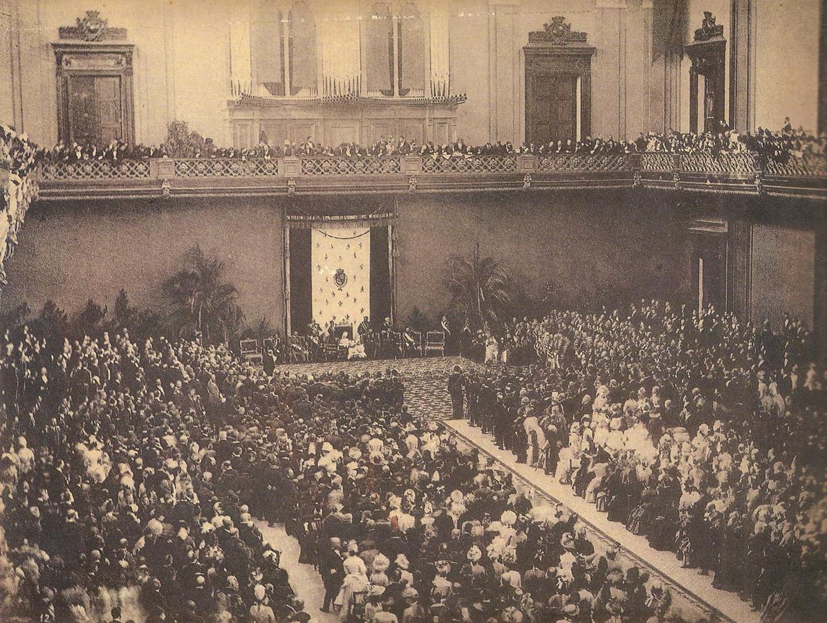 Inauguració de l'Exposició Universal de 1888