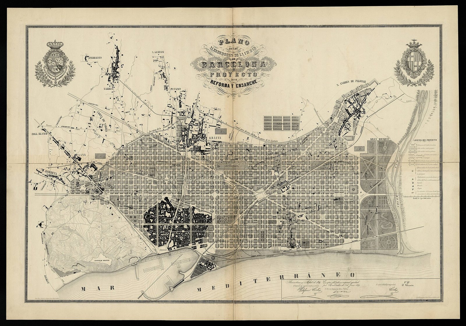 Pla Cerdà, 1859
